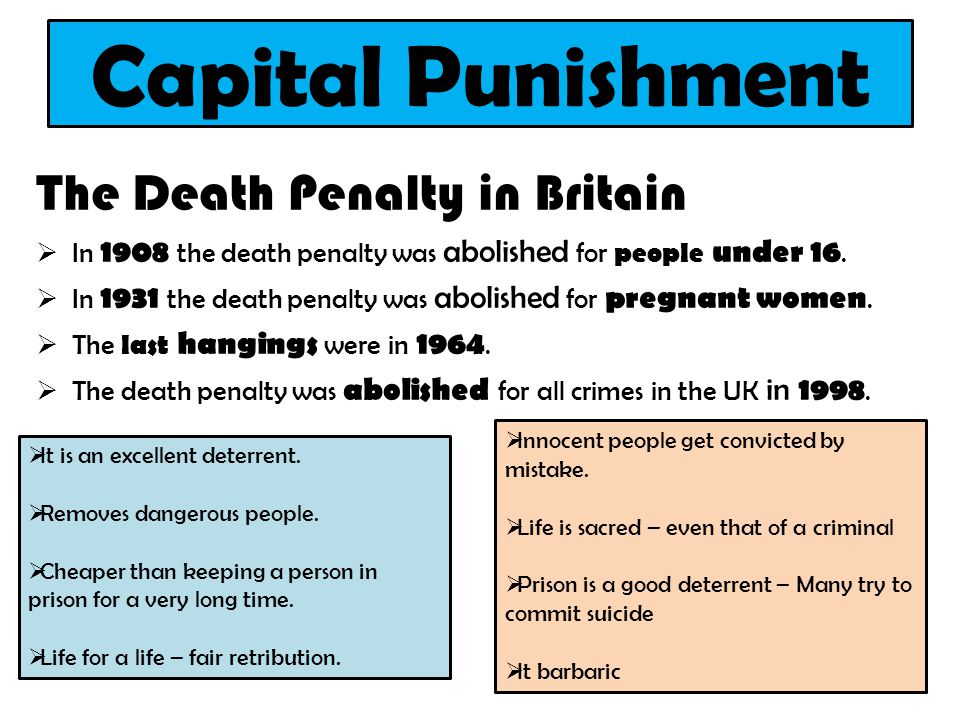 5 Arguments For And Against The Death Penalty